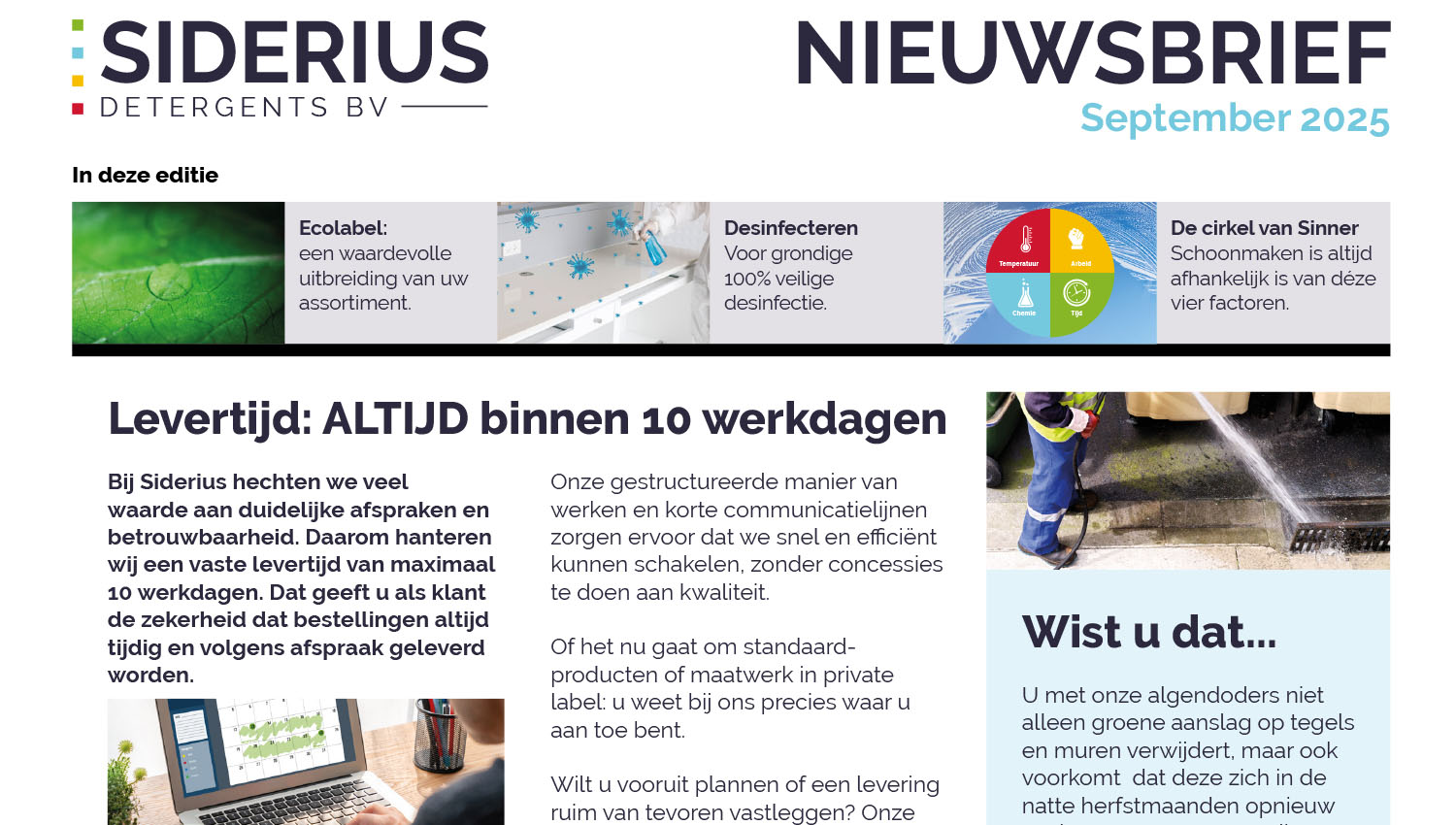 Nieuwsbrief september 2025